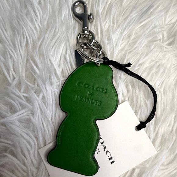 NWT Coach X Peanuts Peppermint Patty Bag Charm - Picture 2 of 4